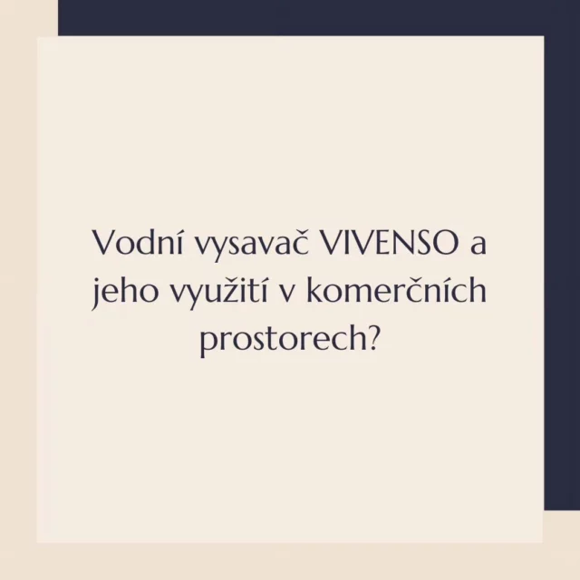 Jednou z hlavních výhod Vivensa je schopnost zlepšovat kvalitu vzduchu i v takových prostorech, kde se denně pohybuje velké množství lidí. 👨‍👨‍👦 Využívá inovativní technologii vodního filtru a separátoru, který odděluje veškeré nasáté nečistoty z povrchů a stlačuje je do vody. Díky silnému víru se nečistoty nedostanou zpět a zůstávají ve vodě. Do prostoru jde pouze vodou propraný vzduch, zbavený všech alergenů. 💦

Kontaktujte nás a vyzkoušejte ho zdarma 👉 www.promujdomov.cz

#vivenso #mojevivenso #ampuro #proaqua #vodnivysavac #vysavac #separator #cistickavzduchu #voda #cistota #uklid #cistyvzduch #interier #living #bydleni #domov #bezchemie #hotel #penzion #apartman #kancelar #officespace #office #homeoffice #coworkingoffice #restaurace #restaurant #kino #posilovna #promujdomov