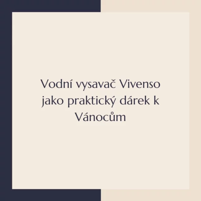 Vivenso je ideálním dárkem pro každého, kdo si zakládá na čistotě domácnosti a zdravém prostředí. 🎁 Využívá vodní filtr a separátor, který efektivně zachytí prach, alergeny i další nečistoty do vody a díky silnému víru se tak nedostanou zpět do vzduchu. 💦 Praktický dárek pro všechny alergiky, astmatiky a pro ty, kteří chtějí mít doma vždy dokonale čisto.

#vivenso #mojevivenso #ampuro #proaqua #vodnivysavac #vysavac #separator #cistickavzduchu #cistadomacnost #cistydomov #cistota #poradek #uklid #ukliddomacnosti #domacnost #home #domov #interier #interior #living #bydleni #kvalitavzduchu #cistyvzduch #prislusenstvi #promujdomov #vanoce #christmas #christmasgift #gift #tipnadarek