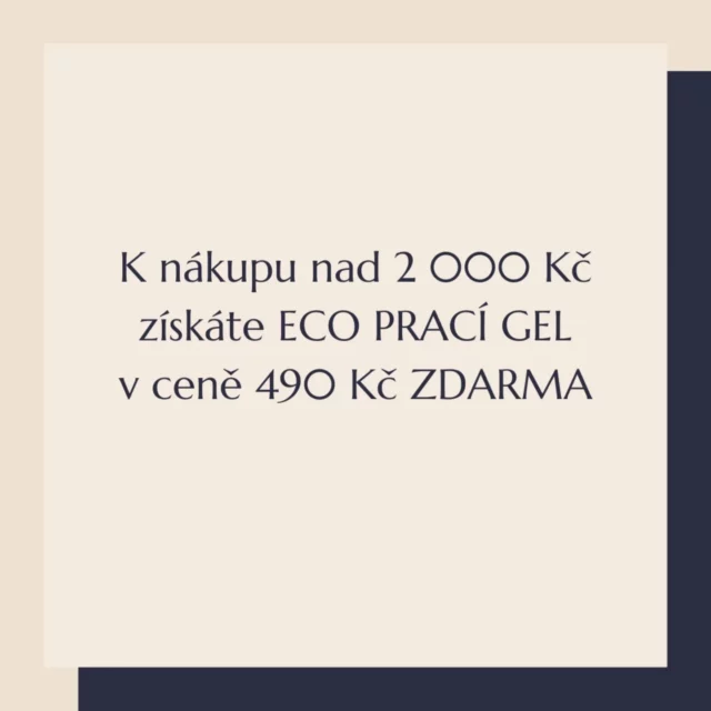 Nakupte ještě dnes a získejte tento skvělý bonus! 💥

Objednejte na našem e-shopu zboží za více než 2 000 Kč vč. DPH a jako poděkování od nás obdržíte ECO PRACÍ GEL v hodnotě 490 Kč zcela zdarma. Tento kvalitní, ekologický prací gel je nejen šetrný k přírodě, ale také k vašemu prádlu. Využijte této časově omezené příležitosti a získáte hodnotný dárek ZDARMA! 🎁

#vivenso #mojevivenso #ampuro #proaqua #vodnivysavac #vysavac #separator #cistickavzduchu #cistadomacnost #cistydomov #airvenue #aromadifuzer #vonneesence #vunedomova #cistota #uklid #ukliddomacnosti #domacnost #home #domov #interior #living #bydleni #kvalitavzduchu #cistyvzduch #promujdomov #darekzdarma #eco #pracigel #akce